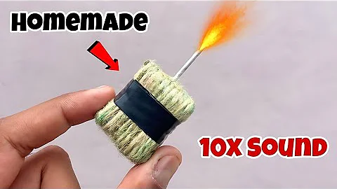 How To Make Diwali crackers With Matchbox - Machis Se Pataka Kaise Banai - DIY Firecracker