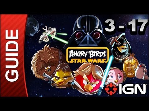 Angry Birds Star Wars: Hoth Level 3-17 3 Star Walkthrough