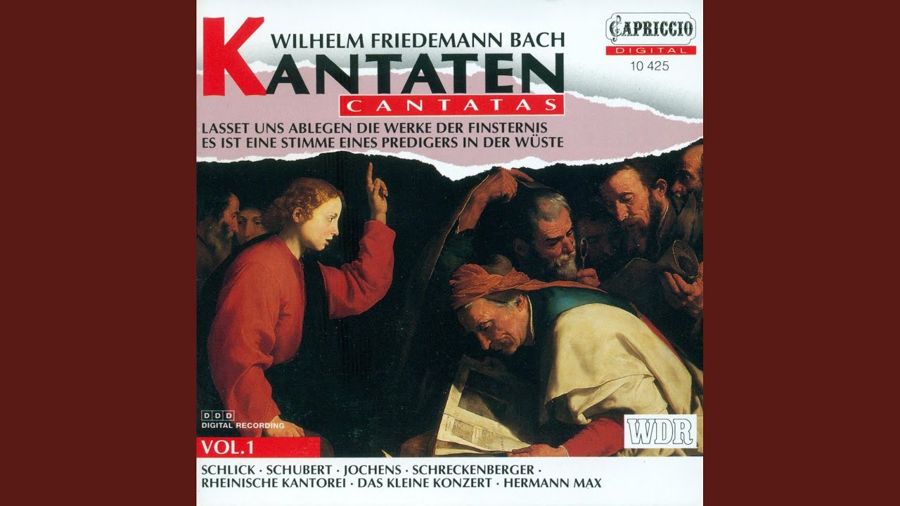 Regardez Es ist eine Stimme eines Predigers, Fk. 89: Chorale: Wir Menschen sind zu dem, o Gott (Chorus) sur YouTube Regardez Es ist eine Stimme eines Predigers, Fk. 89: Chorale: Wir Menschen sind zu dem, o Gott (Chorus) sur YouTube