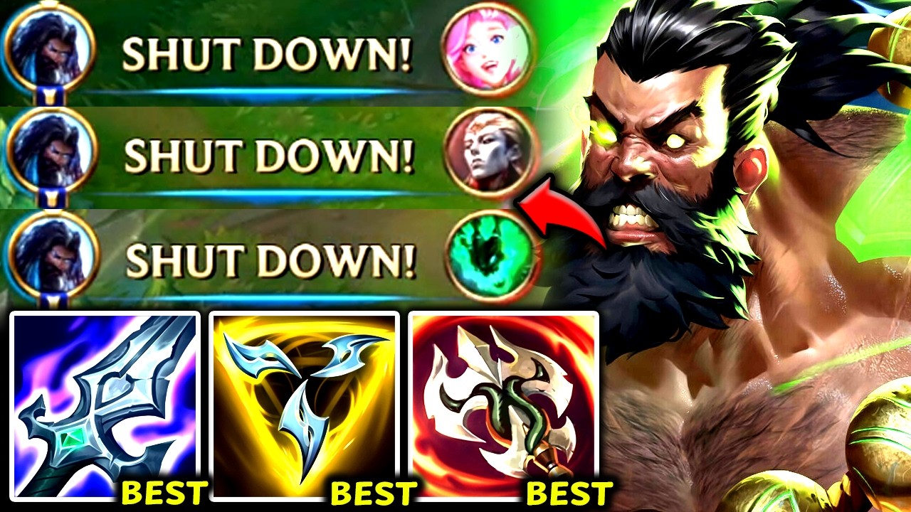 UDYR TOP CAN 1V5 VERY HARD GAMES IN SEASON 16! (1V5 BEAST) - 2026 Udyr TOP Gameplay Guide