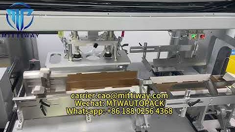 Tray Former Box Folding Machine #machine #packagingmachine