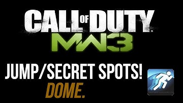 MW3: Dome Jumps/Infected/Secret Spots Map Guide