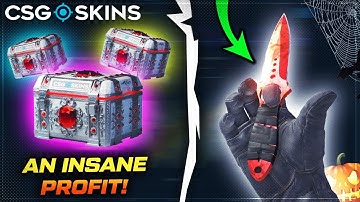 CSGO-SKINS SUDDENLY I GOT GOLD WITH REAL CS2 CASE!! Csgoskins Promo Code Giveaway