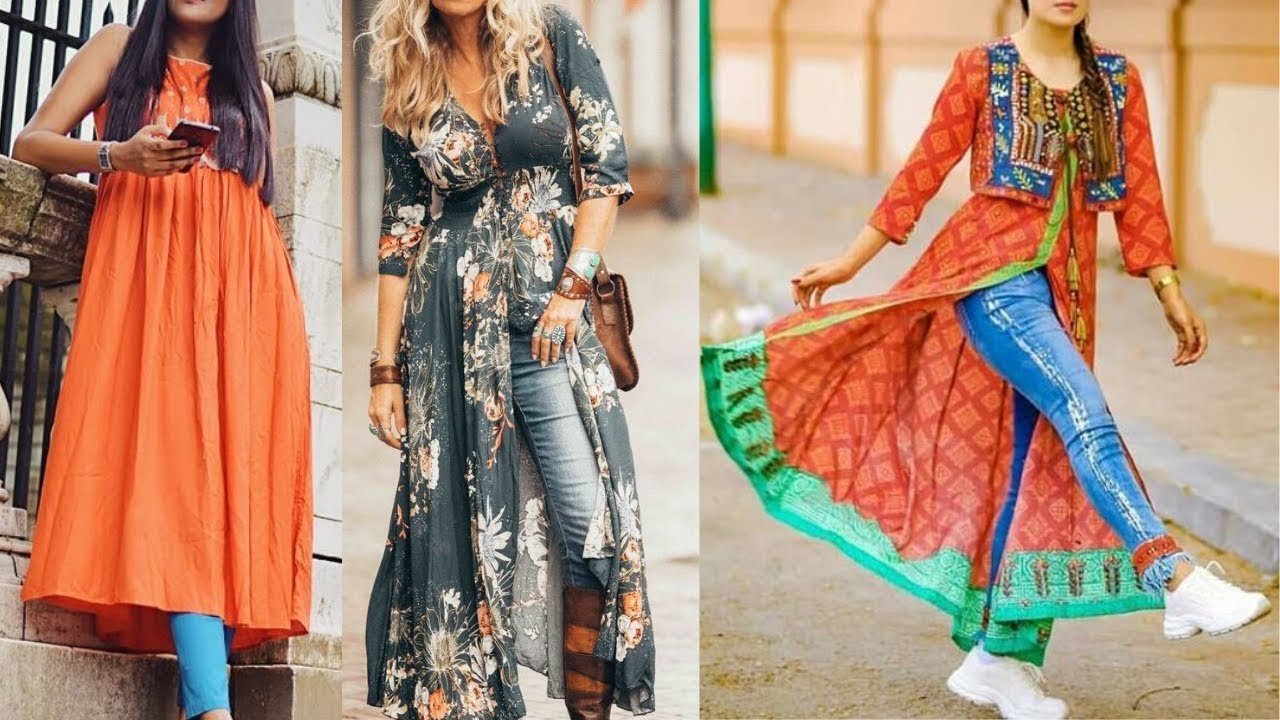 Buying Designer Kurtis for Jeans? Best Designs are Just Click-Away -  LooksGud.com | Indian fashion dresses, Dress indian style, Kurti designs  party wear