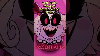 Did you notice Mimzy's Mammon Tattoo in Hazbin Hotel?