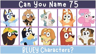 Can You Name 75 Bluey Characters? Bluey Quiz