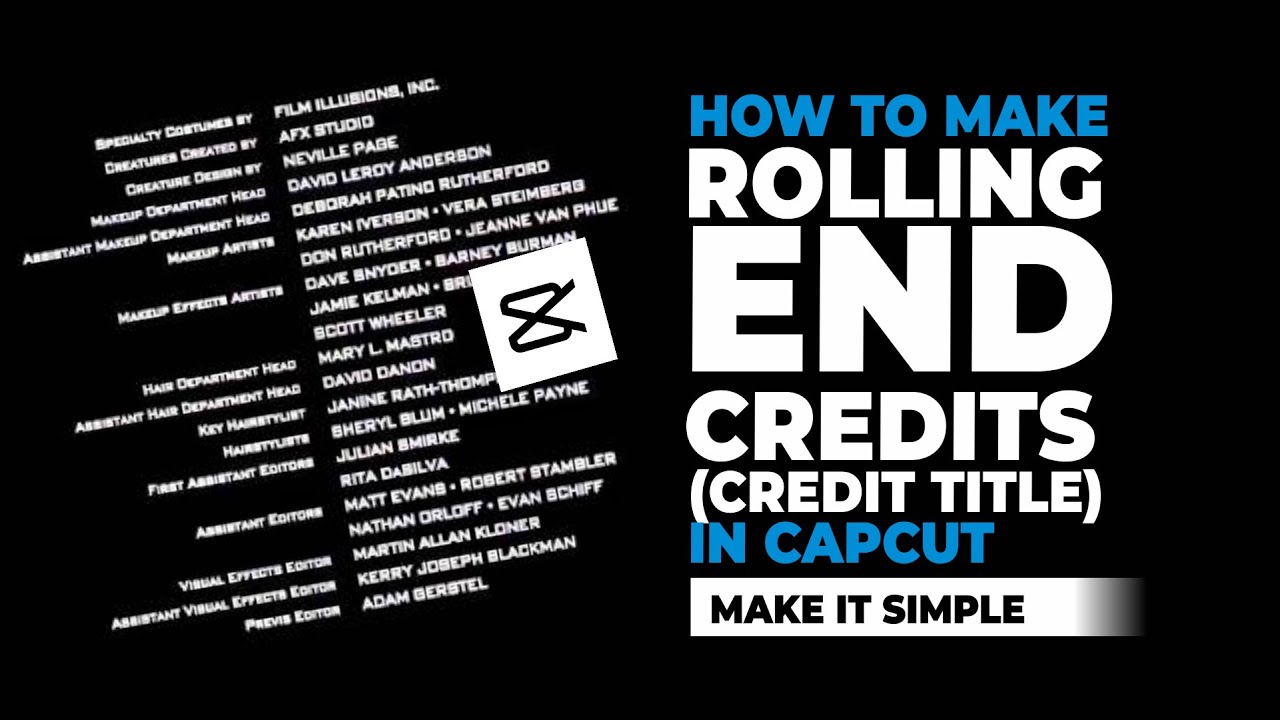 how-to-make-rolling-end-credits-credit-title-in-capcut-youtube