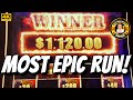 MOST EPIC RUN on Buffalo Link slot machine in Las Vegas