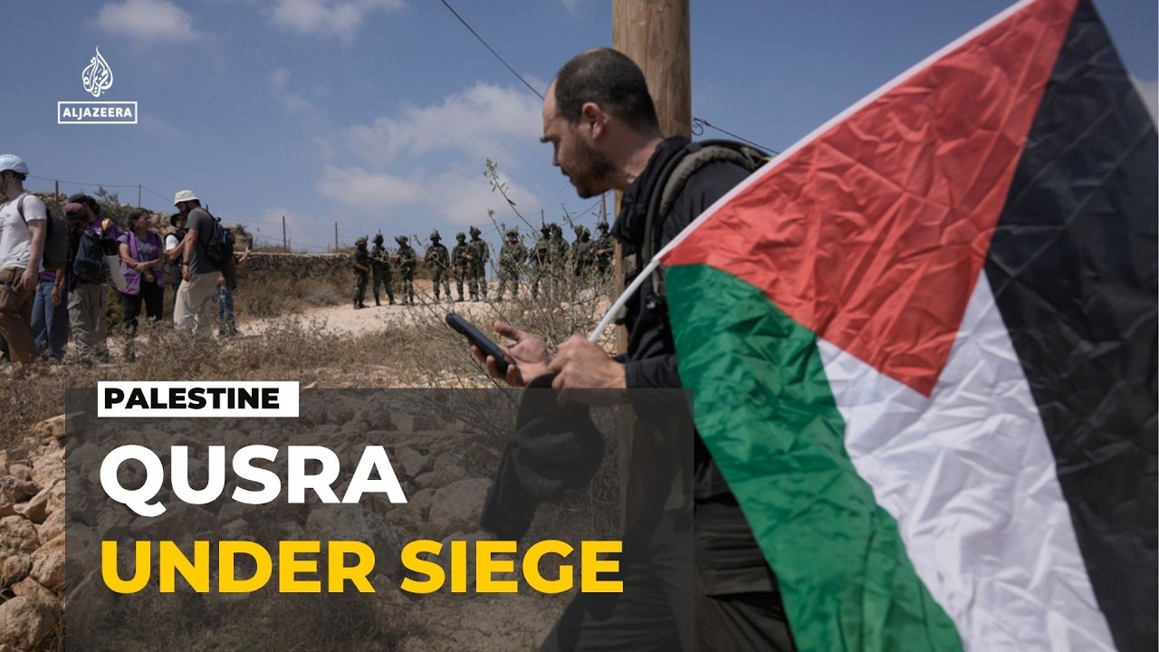 Palestinian Family in Qusra Faces Siege and Threat of Forced Displacement