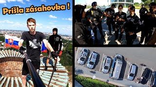 115m komín v centre Prahy ! Mission Impossible 3 [ZNOVU NÁS CHYTILI] w/@JanMichalovic