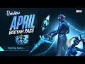 TONIGHT UPDATE + APRIL BOOYAH PASS