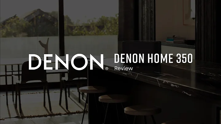 Denon Home 350 Wireless Multiroom Speaker with Alexa Built-In