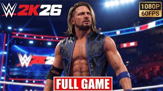 WWE 2K25 PC GAME PLAY : AJ Styles vs Seth Rollins – Best Match Ever? 👀