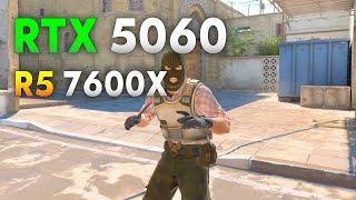 RTX 5060 CS2 | Ryzen 5 7600X + RTX 5060 Counter Strike 2