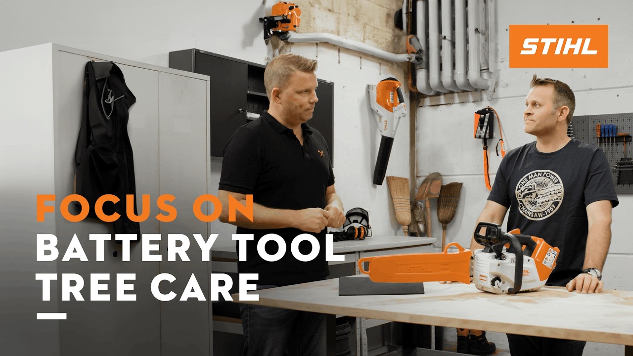 Tree care with battery power | STIHL Focus on