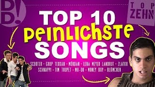 DIE TOP 10 DER PEINLICHSTEN DEUTSCHEN SONGS - Digges Ding