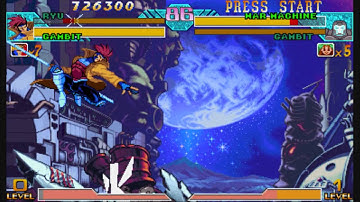 Marvel vs Capcom - Ryu & Gambit Arcade