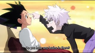 Every Time Killua Says Baka