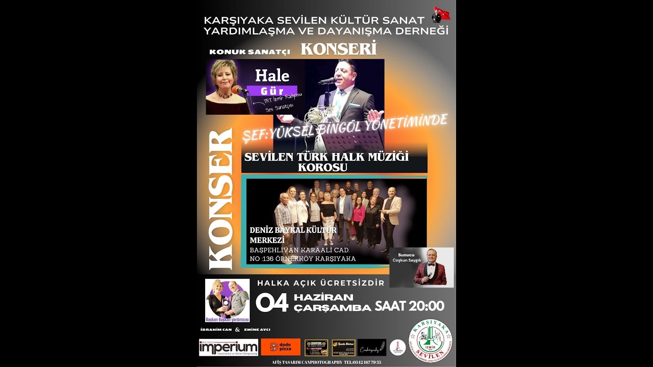 KARŞIYAKA SEVİLEN KÜLTÜR SANAT YARDIMLAŞMA VE DAYANIŞMA DERNEĞİ THM KOROSU KONSERİ