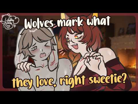🐻 Wolf Mommy Girlfriend smothers you in bites | Audio Roleplay F4M