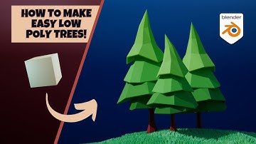 How To Make Low Poly Trees in Blender – Beginner Friendly Tutorial