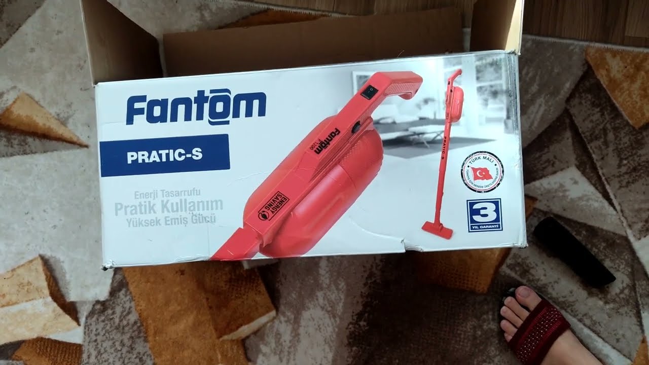 Fantom pratik 1200 süpürge 500 W Gri.Trendyoldan aldığım ürünü inceliyoruz.