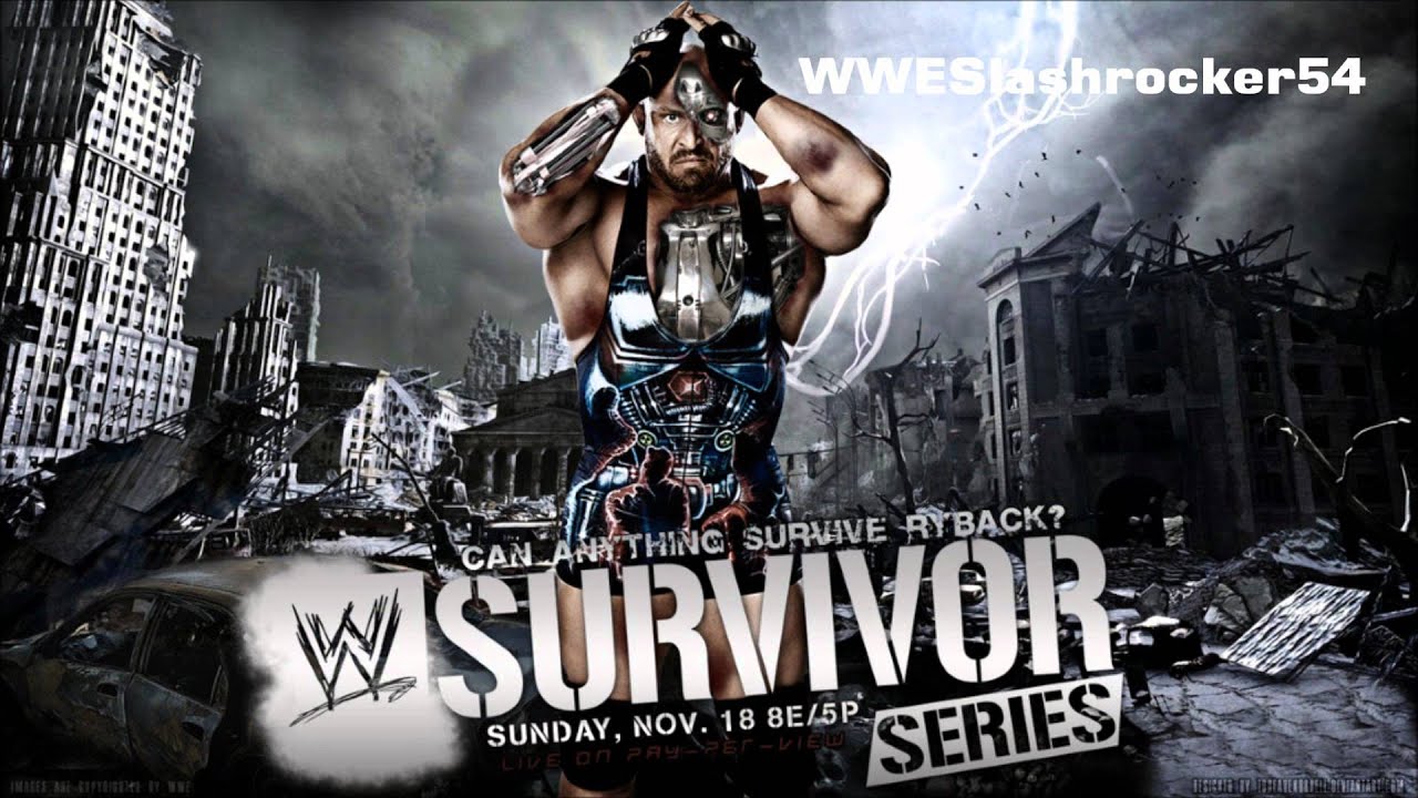 WWE Survivor Series 2012 Custom Poster Ryback