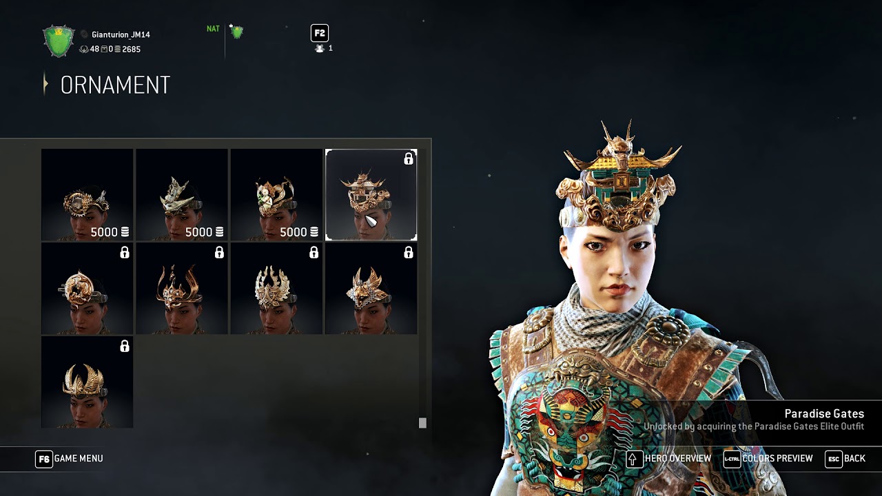 For Honor Marching Fire All Nuxia Ornaments YouTube