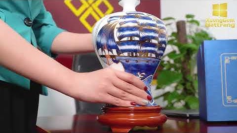 [ BÌNH HÚT LỘC ] Mai bình Thuận Buồm Xuôi Gió - "Tiếng vang" cho người làm kinh doanh| GỐM BÁT TRÀNG