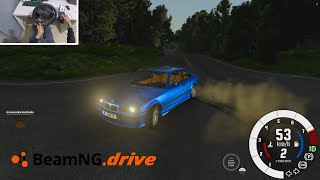 NA ESTRADA de BMW E36 | #asprigames   #beamngdrive