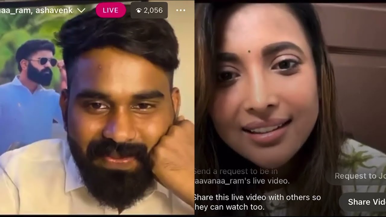 Happy Birthday Asha Ma 💜 | Live Video | Raavanaa & Asha | Instagram | Ambuttuthae 