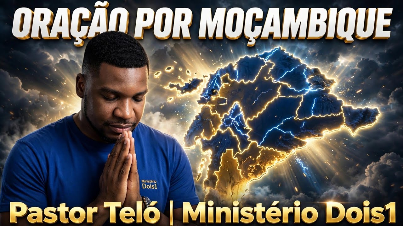ORAÇÃO POR MOÇAMBIQUE - Deus Vai Agir Hoje! | Pastor Teló | Ministério Dois1
