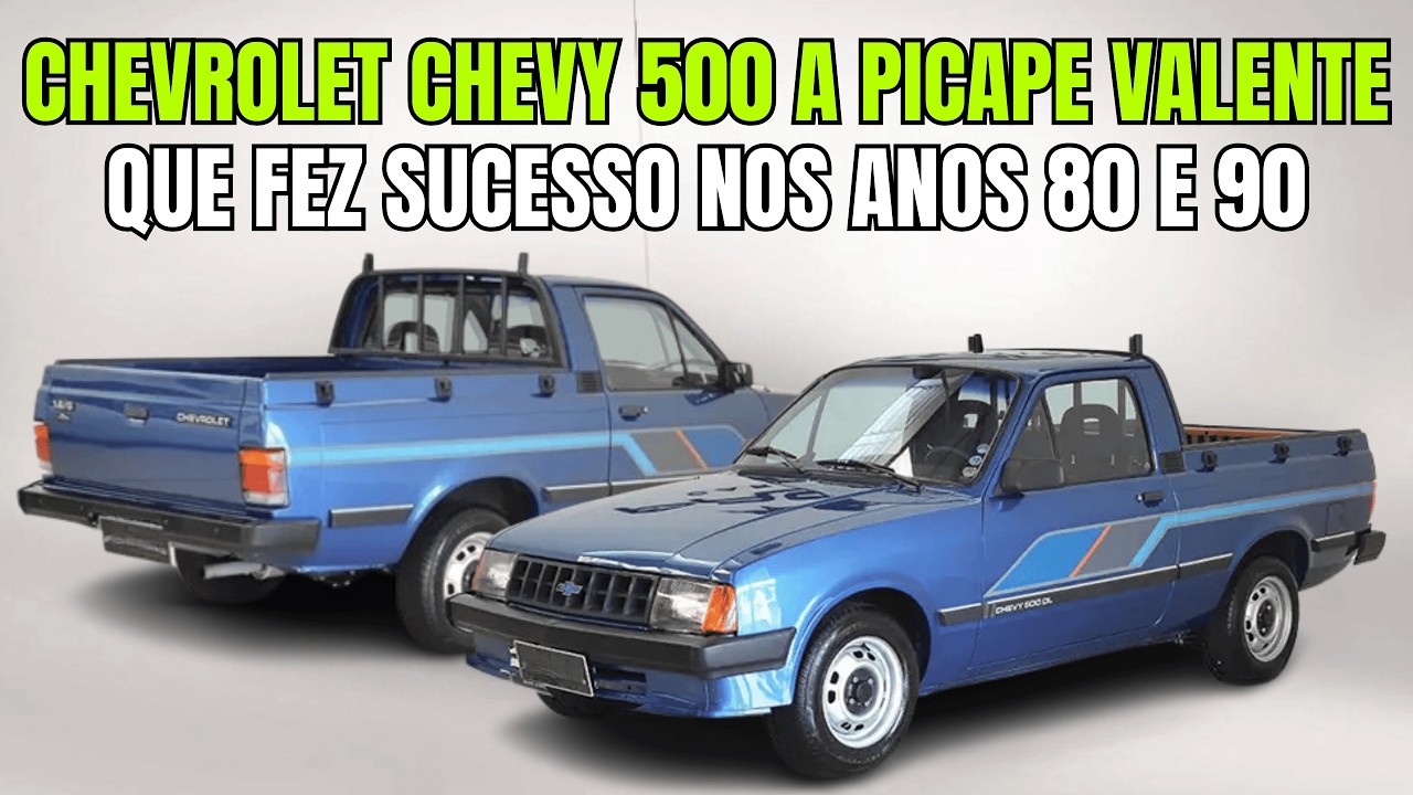 Por que a Chevrolet Chevy 500 nunca foi tão popular quanto a Volkswagen Saveiro