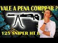 TESTE CARABINA DE PRESSÃO HATSAN 125 SNIPER arma de chumbinho VALE A PENA COMPRAR?