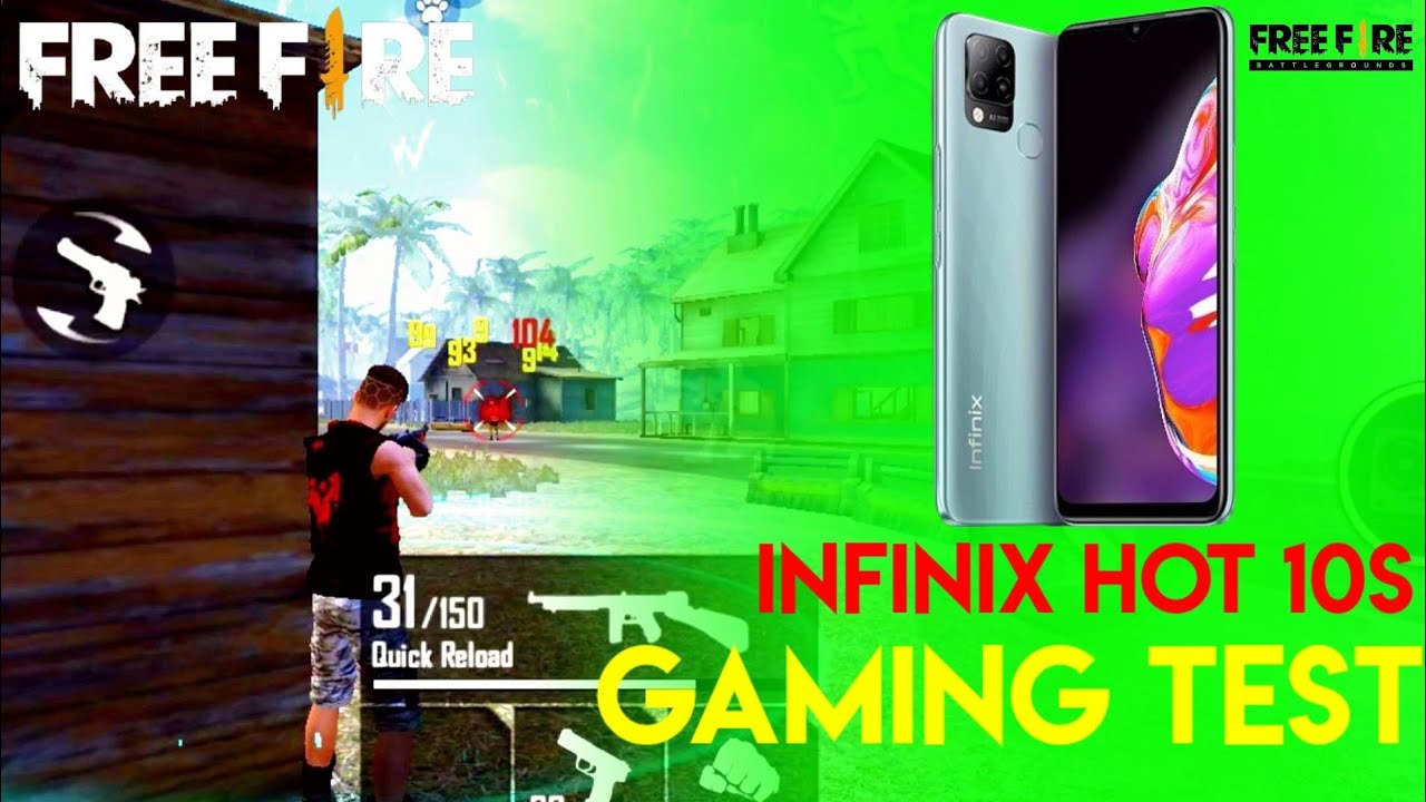 INFINIX HOT 10S FREE FIRE TEST | INFINIX HOT 10S FREE FIRE GAMEPLAY |