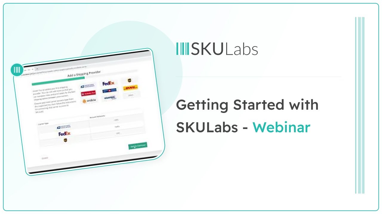 Getting Started with SKULabs - Recorded Webinar