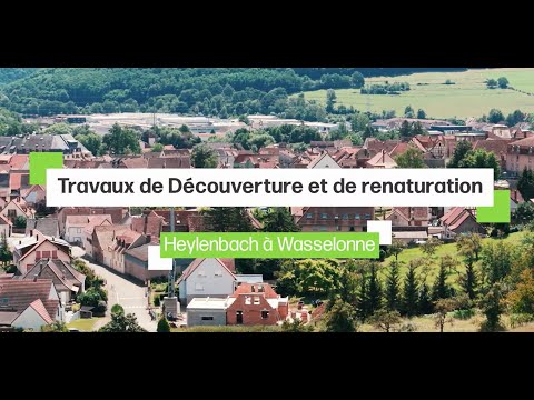 Remise à ciel ouvert et renaturation du Heylenbach à Wasselonne