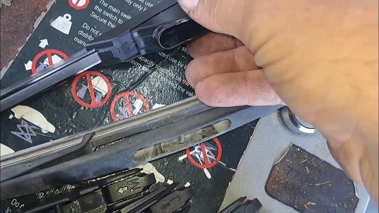 ford flex rear windshield wiper install. YouTube