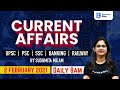 8:00 AM - Daily Current Affairs 2021 by Sushmita Tripathi | 2 February 2021 | Bankers Way