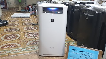 Máy lọc không khí Sharp cột KI- HS50 vip đẹp date cao giá 2,5 triệu