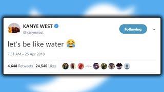 Reading Kanye West Tweets