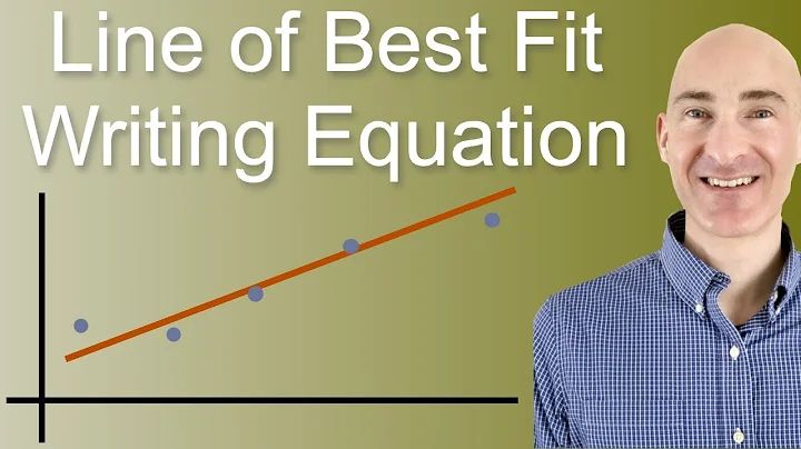 Line of Best Fit Equation
