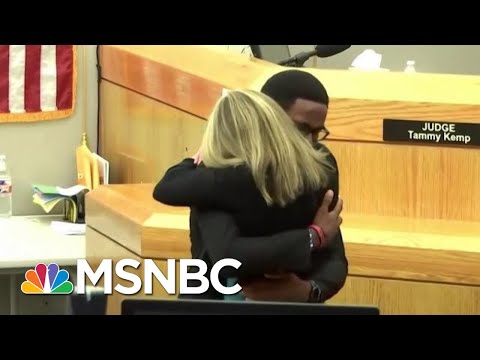 Amber Guyger’s Sentence Triggers Protest And Forgiveness | Velshi & Ruhle | MSNBC