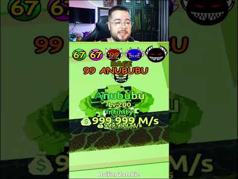 Anububu Против ВСЕХ Цунами 🤯🌊 #roblox #escapetsunamiforbrainrots