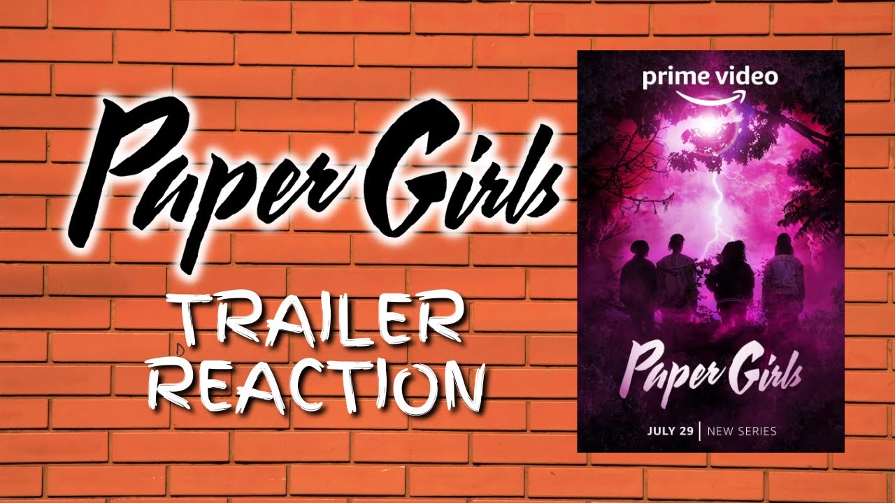 'PAPER GIRLS' Teaser Trailer Reaction