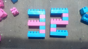 Satisfying diy Number Thirty-two / ASMR Building blocks lego