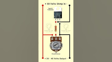 Voltage regulator circuit | 0 to 60V variable power supply #voltageregulator