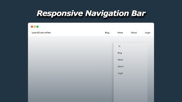 Build a Responsive Navigation Bar in 10 Minutes!