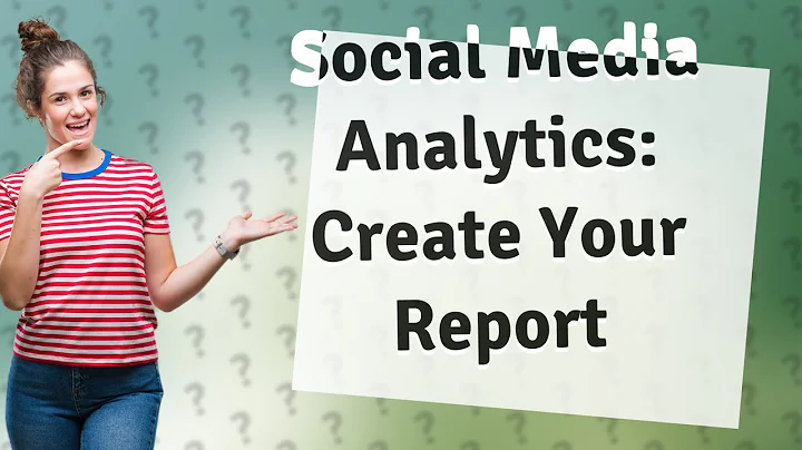 How Can I Easily Create My Social Media Analytics Report?
