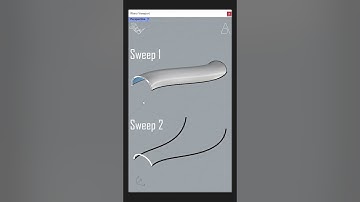 Sweep 1 vs Sweep 2 - Rhino Tutorial #rhino #architecture #design #3dmodeling